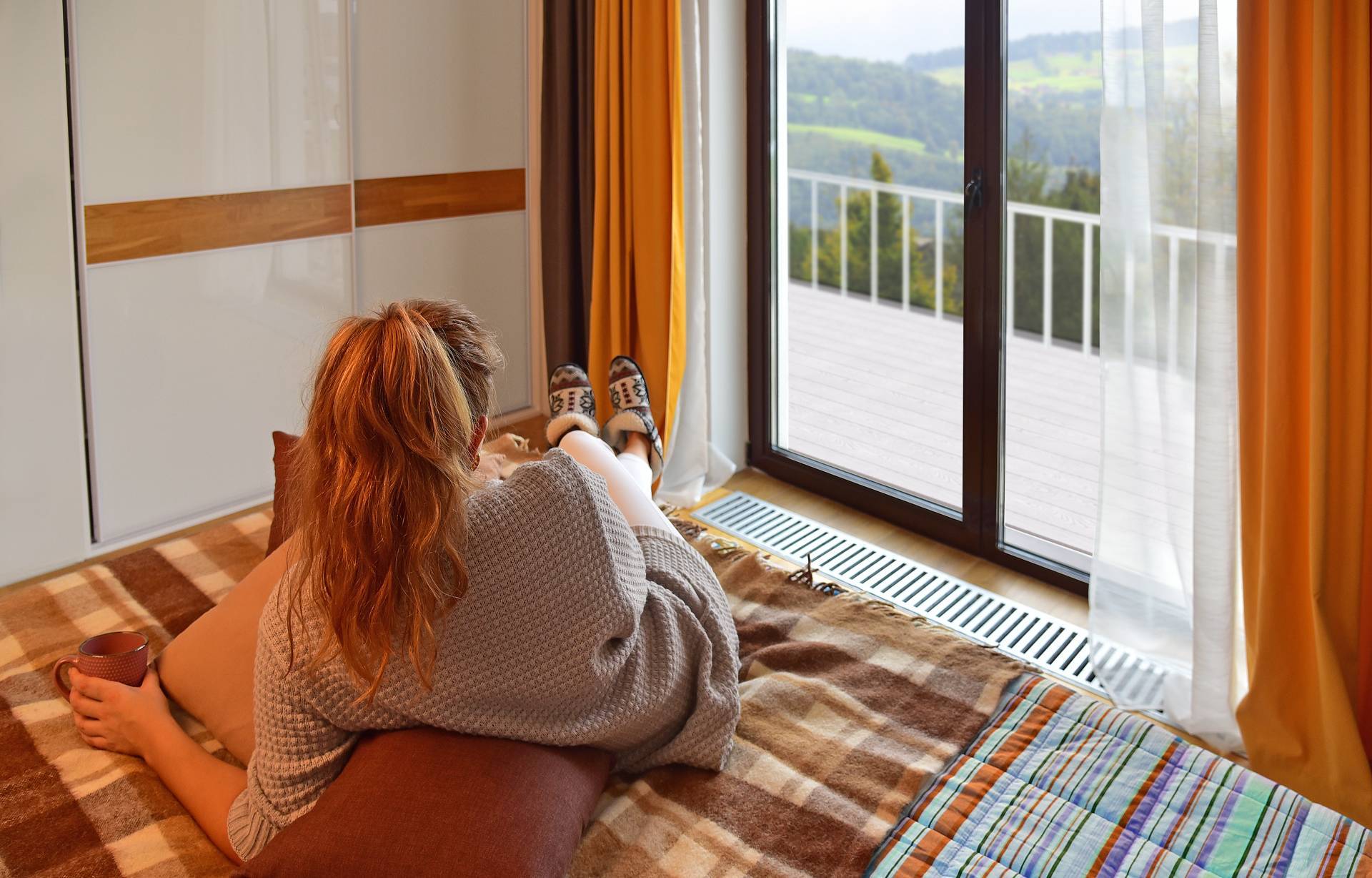 Террасная дверь ALT W72, RAL 8017 категория Двери