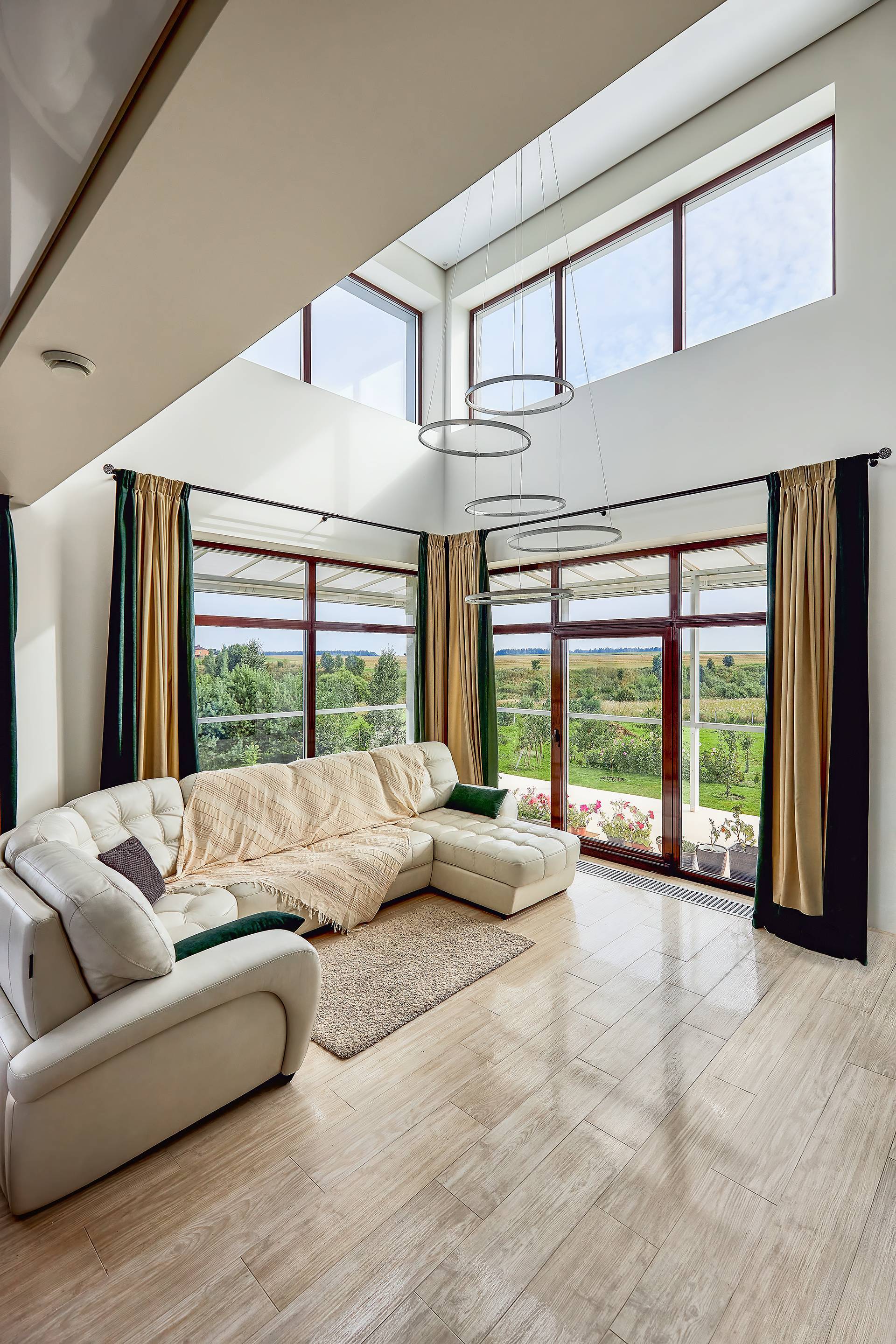 Французское окно ALT W72, цвет RAL 8017 категория Окна