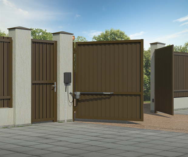 Комплект приводов для распашных ворот AN-Motors ATW-400KIT + фотоэлементы P5103 + сигнальная лампа F5002 Комплект приводов для распашных ворот AN-Motors ATW-400KIT + фотоэлементы P5103 + сигнальная лампа F5002