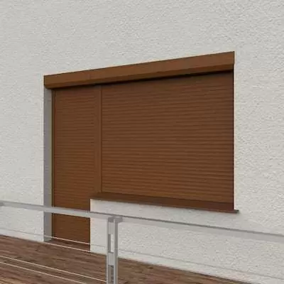 Рольставни на балкон (система окно + дверь)
